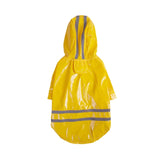 Pvc Reflective Dog Hooded Raincoat