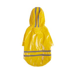 Pvc Reflective Dog Hooded Raincoat