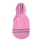 Pvc Reflective Dog Hooded Raincoat