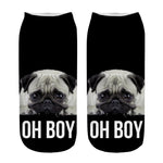 Funny 3D Unisex Ankle Socks