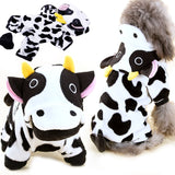 Black and White Cow Costume