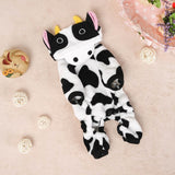 Black and White Cow Costume