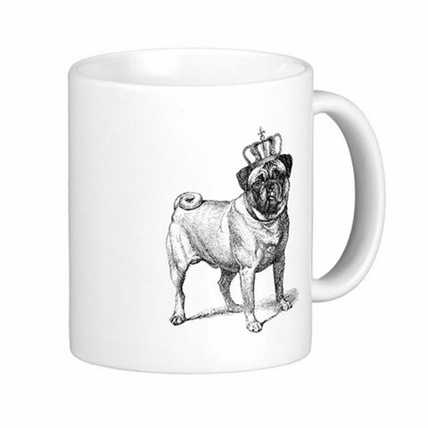 Crown Pug Mug