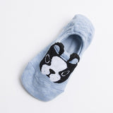 Cartoon Cotton Pug  Ankle Sock Slippers