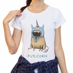 Pug Unicorn Tee