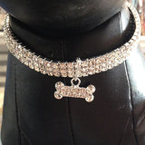 Rhinestone Dog Collar Size S/M/L For Little Dogs