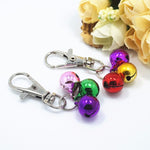 Charming Colorful Bells with Lobster Clasp