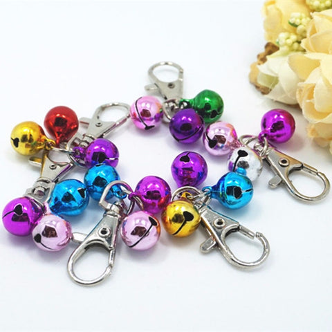 Charming Colorful Bells with Lobster Clasp