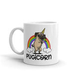 Funny Novelty Gift For Dog Lover Pugicorn Pugs,