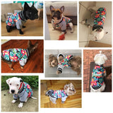 Hawaiian Print Dog Jacket