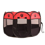 Portable Foldable Pet Playpen / Kennel with Removable Mesh Shade Cover