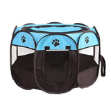 Portable Foldable Pet Playpen / Kennel with Removable Mesh Shade Cover