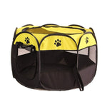 Portable Foldable Pet Playpen / Kennel with Removable Mesh Shade Cover