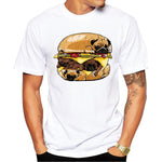 Pugs Burger T Shirt