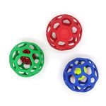 Geometric Hollow Ball Dog Chew Toy For Small Medium Large Dogs