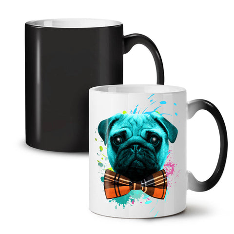 Colour Changing Sad Face Pug Mug