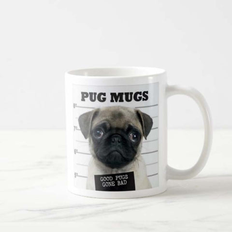 Pug Line Up Mug