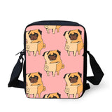 Multipurpose Backpack/Bags Pug Dog Print