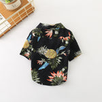 Tropical Pineapple  Aloha Shirt