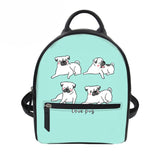 Funny Banana Pug Backpack