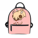 Funny Banana Pug Backpack